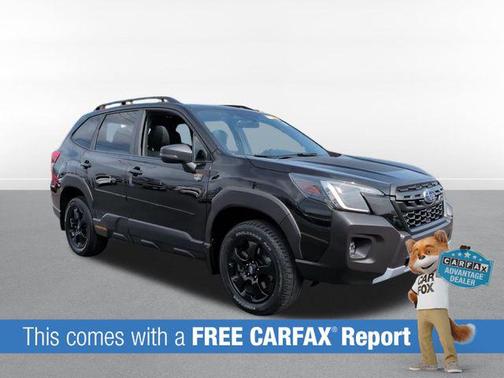 Crystal Black Silica 2023 Subaru Forester Wilderness