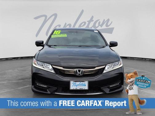 Crystal Black Pearl 2016 Honda Accord EX-L