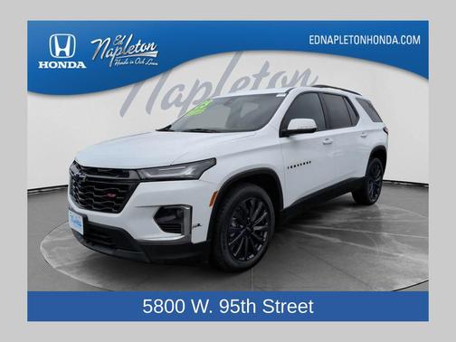Summit White 2023 Chevrolet Traverse RS