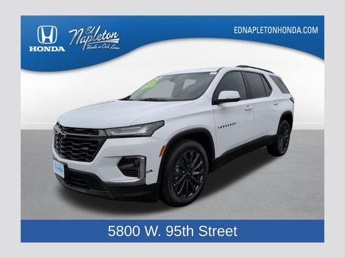 Summit White 2023 Chevrolet Traverse RS