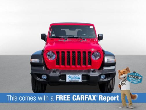 Firecracker Red Clearcoat 2022 Jeep Wrangler Unlimited Sport