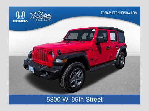 Firecracker Red Clearcoat 2022 Jeep Wrangler Unlimited Sport