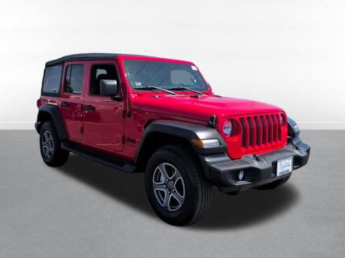 Firecracker Red Clearcoat 2022 Jeep Wrangler Unlimited Sport