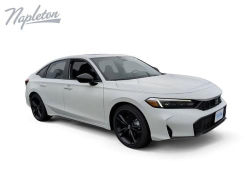 Platinum White Pearl 2026 Honda Civic Si Base