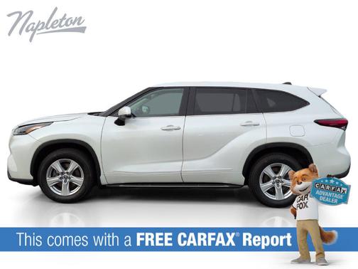 Wind Chill Pearl 2023 Toyota Highlander LE