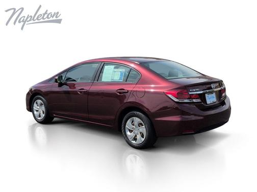 Crimson Pearl 2014 Honda Civic LX
