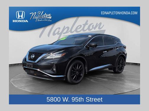 Magnetic Black Pearl 2021 Nissan Murano SL Intelligent AWD