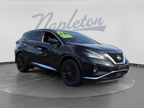 Magnetic Black Pearl 2021 Nissan Murano SL Intelligent AWD