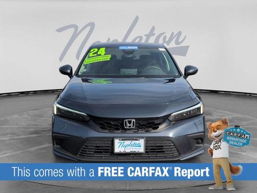 Meteorite Gray Metallic 2024 Honda Civic LX