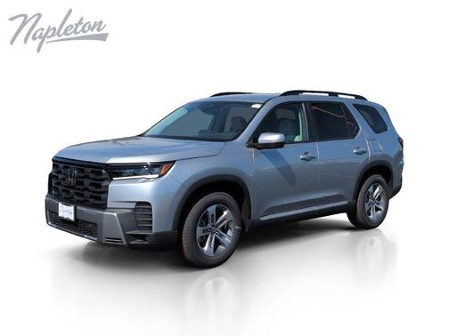 Solar Silver Metallic 2026 Honda Pilot EX-L