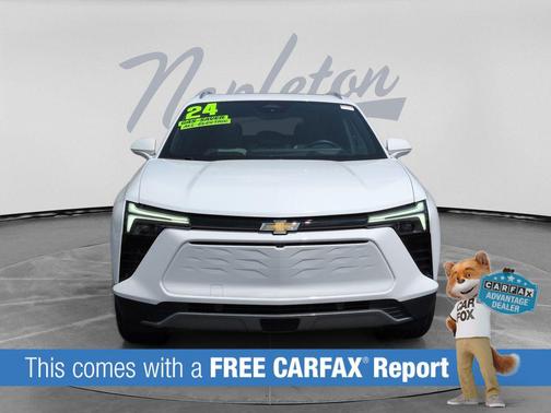 Summit White 2024 Chevrolet Blazer EV eAWD LT