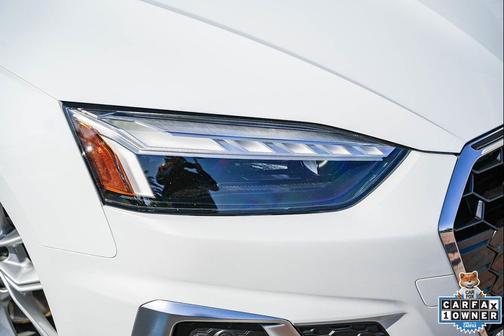 Glacier White Metallic 2023 Audi A5 Sportback 45 S Line Premium