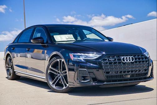 Black 2026 Audi A8 55 TFSI quattro Tiptronic