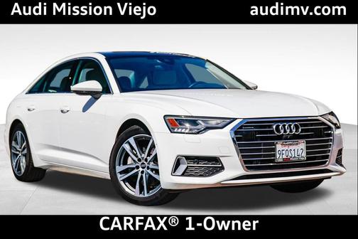 Ibis White 2023 Audi A6 45 Premium Plus