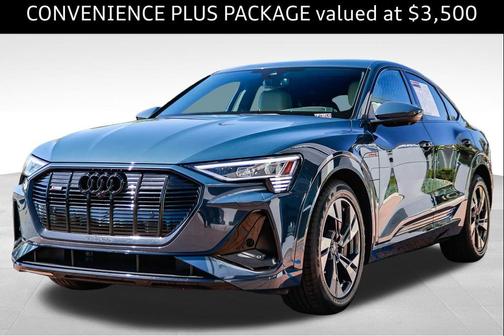 Plasma Blue Metallic 2023 Audi e-tron Sportback S line Premium