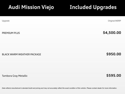 2025 Audi Q5 Premium Plus TFSI quattro S tronic