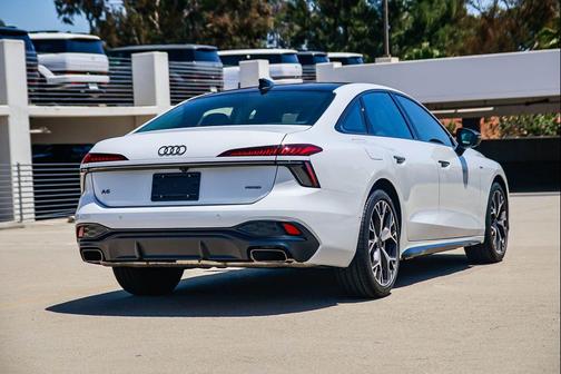 Glacier White 2026 Audi A6 Premium Plus quattro S tronic