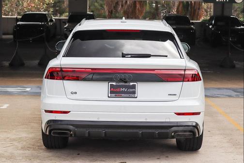 Glacier White 2027 Audi Q8 55 Premium Plus