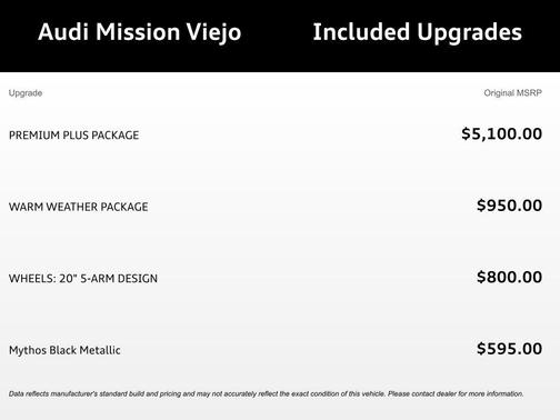 2025 Audi Q5 45 S line Premium Plus