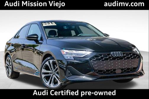 Mythos Black Metallic 2025 Audi A3 Premium
