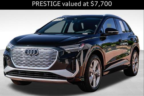 Mythos Black Metallic 2023 Audi Q4 e-tron Prestige 50 quattro
