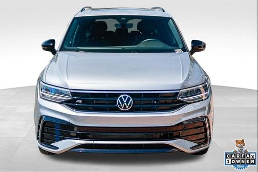 Silver Metallic 2023 Volkswagen Tiguan 2.0T SE R-Line Black