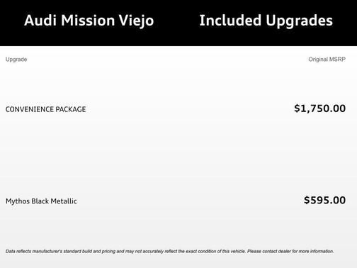 2025 Audi Q3 Premium 45 TFSI S line quattro Tiptronic