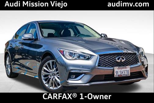 Graphite Shadow 2024 INFINITI Q50 3.0t LUXE