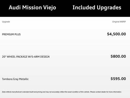 2025 Audi Q5 Premium Plus TFSI quattro S tronic