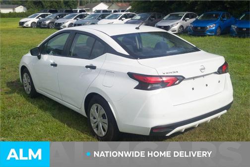 Cloud White 2025 Nissan Versa S