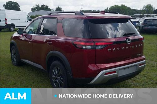 Red 2024 Nissan Pathfinder SV