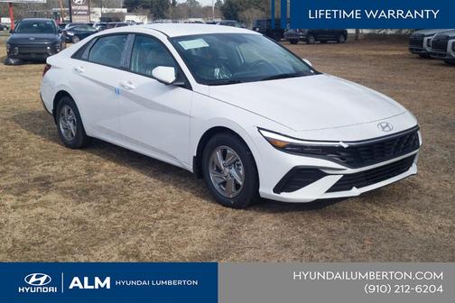 Serenity White Pearl 2026 Hyundai ELANTRA SE