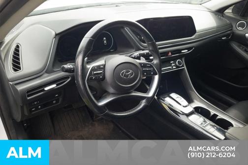 Quartz White 2021 Hyundai SONATA Limited