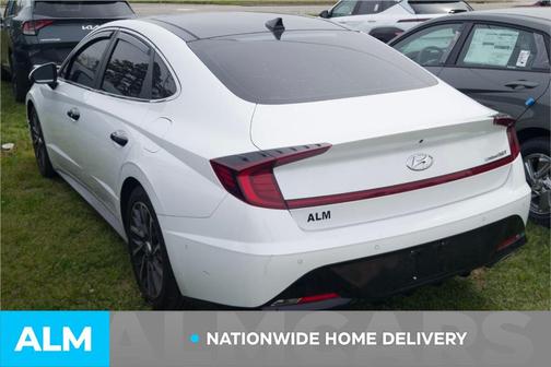 Quartz White 2021 Hyundai SONATA Limited