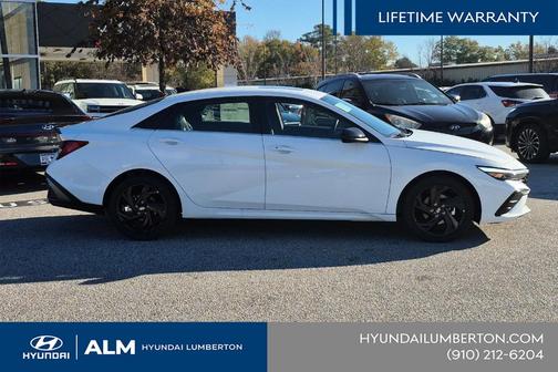 White 2026 Hyundai ELANTRA SEL Sport