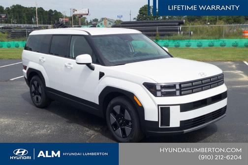 White 2026 Hyundai SANTA FE HEV SE