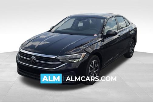 Deep Black Pearl Effect 2024 Volkswagen Jetta 1.5T S