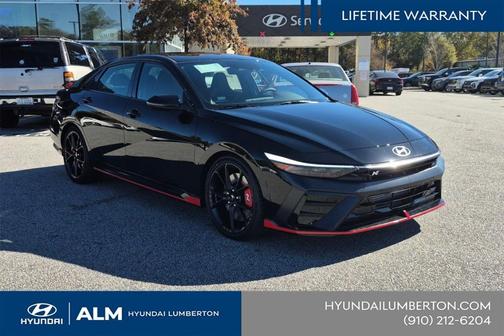 Black 2026 Hyundai ELANTRA N Base