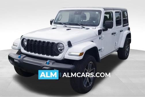 Bright White Clearcoat 2024 Jeep Wrangler 4xe Sport