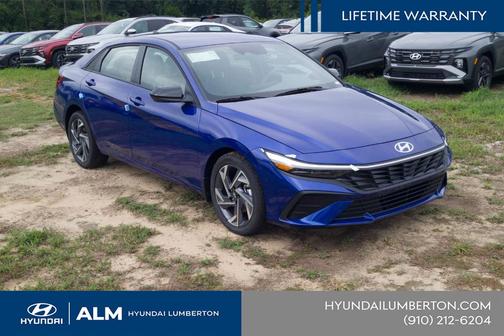 Intense Blue 2025 Hyundai ELANTRA SEL Sport