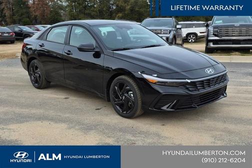 Black 2026 Hyundai ELANTRA SEL Sport