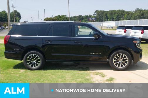 Agate Black Metallic 2025 Ford Expedition Max Platinum