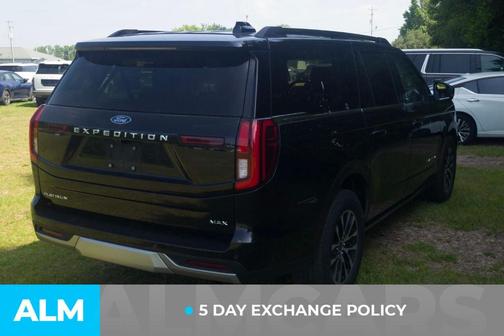 Agate Black Metallic 2025 Ford Expedition Max Platinum