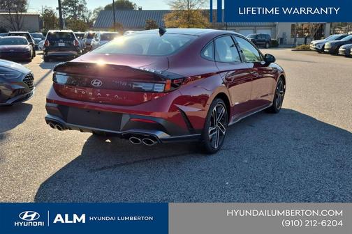 Red 2026 Hyundai SONATA N Line