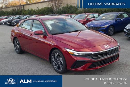 Red 2026 Hyundai ELANTRA Limited