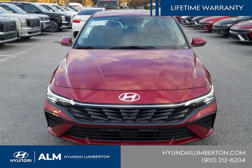 Red 2026 Hyundai ELANTRA Limited