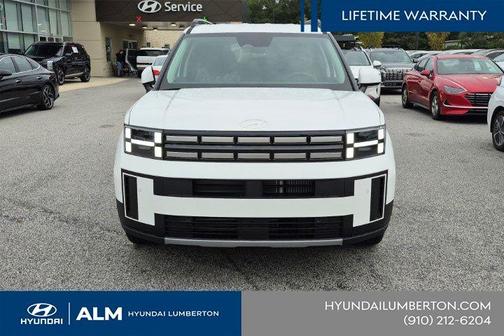 White 2026 Hyundai SANTA FE HEV SE