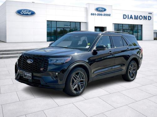 AGATE BLACK METALLIC 2026 Ford Explorer ST