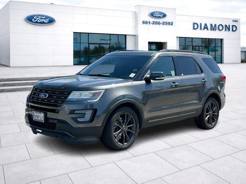 MAGNETIC METALLIC 2017 Ford Explorer XLT