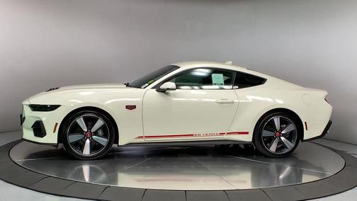 WIMBLEDON WHITE 2025 Ford Mustang GT Premium